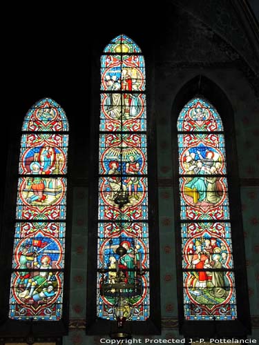 Our Lady of Lourdes Basilica OOSTAKKER in GENT / BELGIUM 