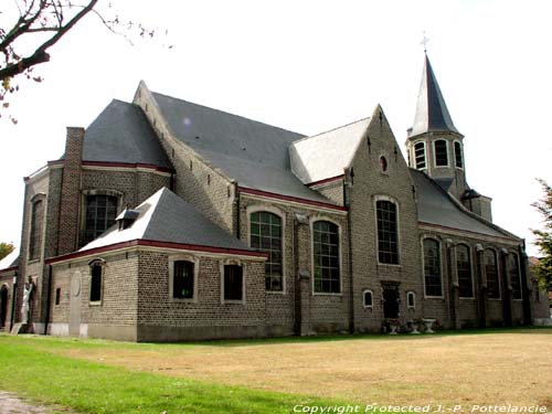 Sint-Amanduskerk OOSTAKKER in GENT / BELGI 