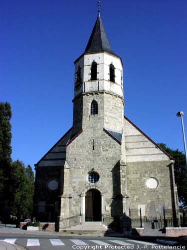 Saint-Mauritius church (in Ressegem) RESSEGEM in HERZELE / BELGIUM 