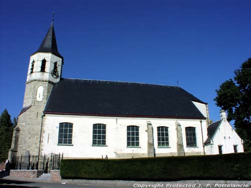 Saint-Mauritius church (in Ressegem) RESSEGEM in HERZELE / BELGIUM 