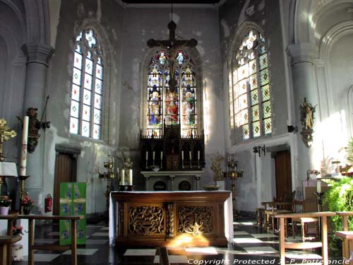 Saint-Mauritius church (in Ressegem) RESSEGEM in HERZELE / BELGIUM 