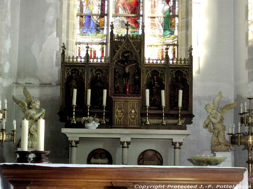 Saint-Mauritius church (in Ressegem) RESSEGEM in HERZELE / BELGIUM 