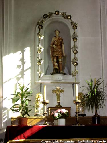 Saint-Mauritius church (in Ressegem) RESSEGEM in HERZELE / BELGIUM 