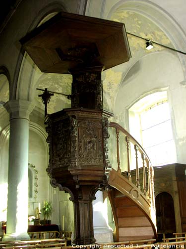 Saint-Mauritius church (in Ressegem) RESSEGEM in HERZELE / BELGIUM 