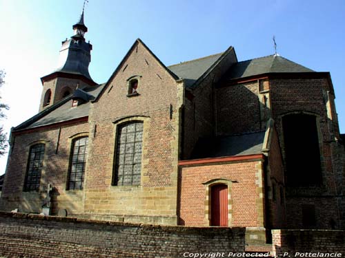 glise Saint-Denis ( Roborst) ZWALM / BELGIQUE 