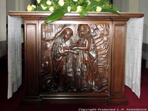 Saint-Martin's church SINT-MARTENS-LATEM picture