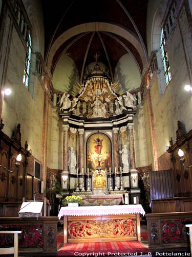 Saint Martin's church (in Sint-Martens-Leerne) DEINZE / BELGIUM 