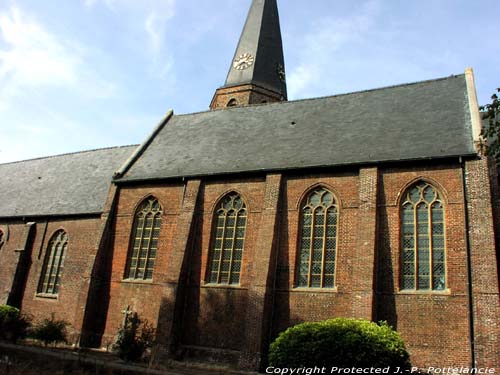 glise Sainte Catherine WACHTEBEKE / BELGIQUE 