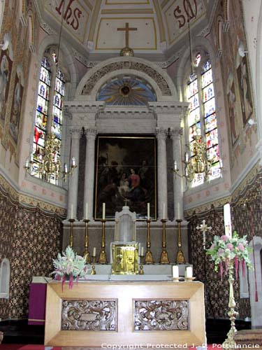 glise Sainte Catherine WACHTEBEKE / BELGIQUE 