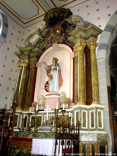 Saint Catherines' church WACHTEBEKE / BELGIUM 