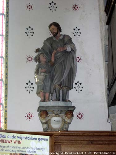 Saint Catherines' church WACHTEBEKE picture