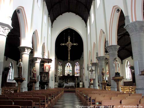 Our Lady and Saint Peter's church (in Zaffelare) LOCHRISTI / BELGIUM 