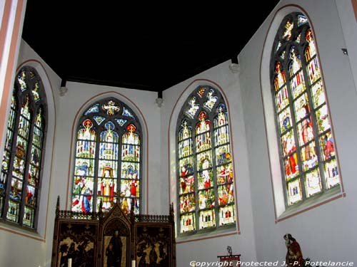 Our Lady and Saint Peter's church (in Zaffelare) LOCHRISTI / BELGIUM 