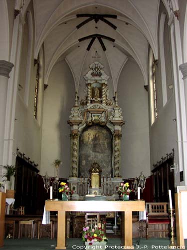 Saint-Joseph and Saint-Anthony of Padua church (in Heikant) ZELE / BELGIUM 