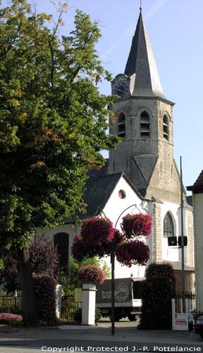 Saint-Eligius church (in Zeveneken) LOCHRISTI / BELGIUM 