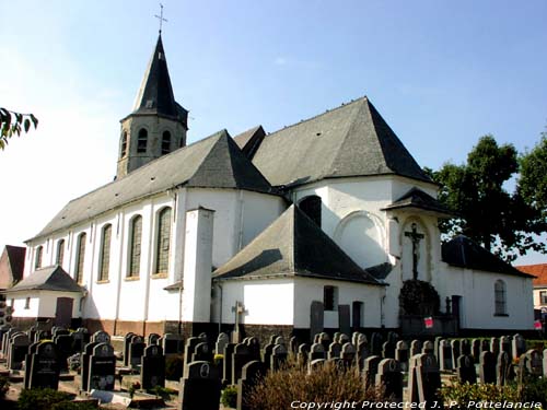 Saint-Eligius church (in Zeveneken) LOCHRISTI / BELGIUM 