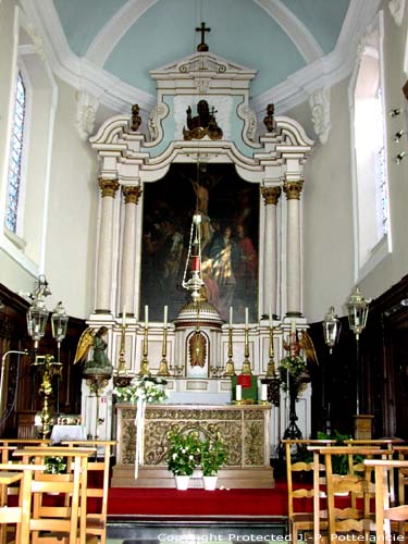 Saint-Eligius church (in Zeveneken) LOCHRISTI / BELGIUM 