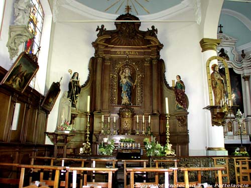 Saint-Eligius church (in Zeveneken) LOCHRISTI / BELGIUM 