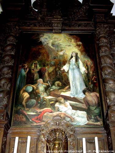 Saint-Bavo's church ZINGEM picture