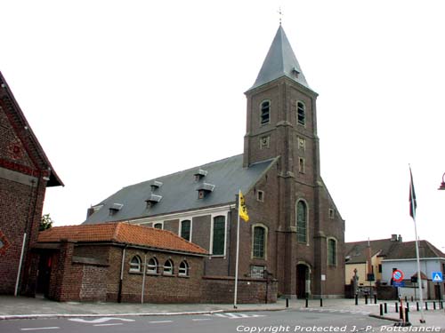 Saint Nicloas' church ZWIJNAARDE in GENT / BELGIUM 