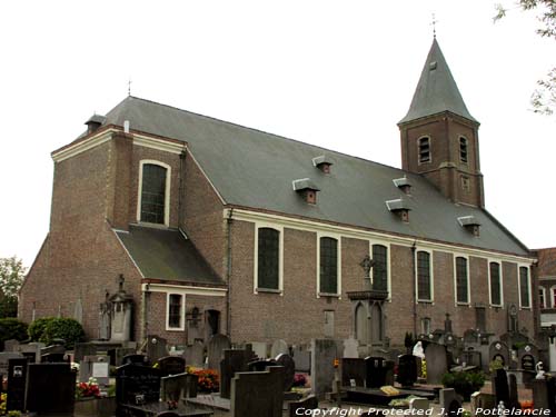 Saint Nicloas' church ZWIJNAARDE in GENT / BELGIUM 