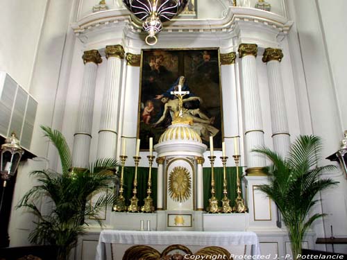 Saint Nicloas' church ZWIJNAARDE in GENT / BELGIUM 