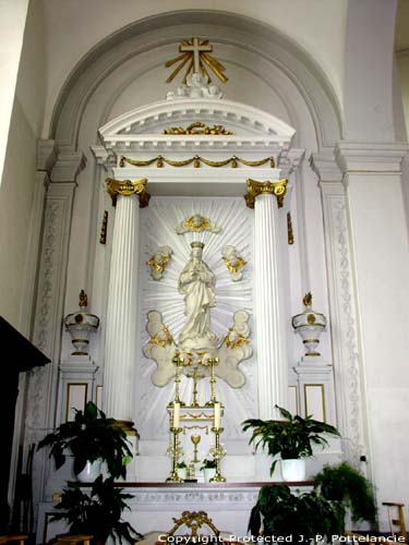 Sint-Niklaas (Sint-Nicolaas) kerk ZWIJNAARDE in GENT / BELGI 