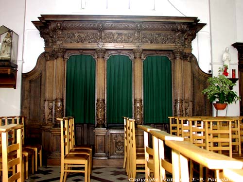 Sint-Niklaas (Sint-Nicolaas) kerk ZWIJNAARDE in GENT / BELGI 