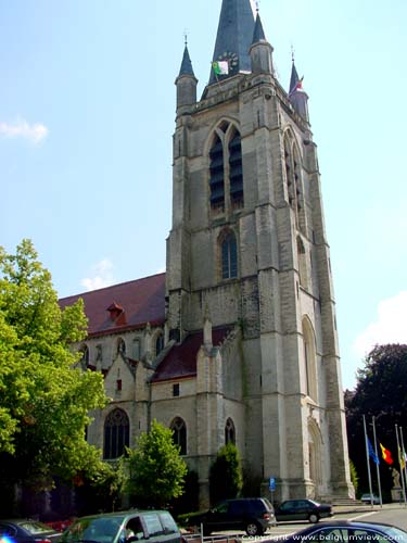 Sint-Hermeskerk en crypte RONSE / BELGI 