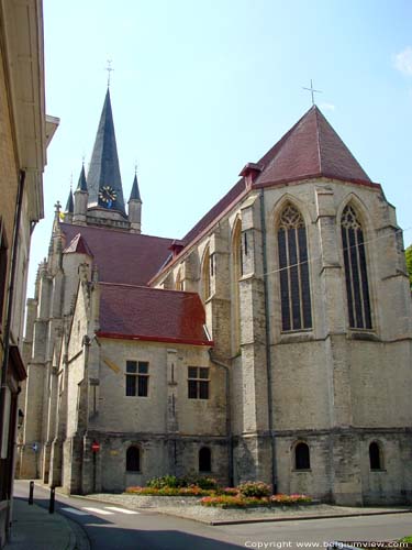 Saint-Hermes church and Crypt RONSE / BELGIUM 