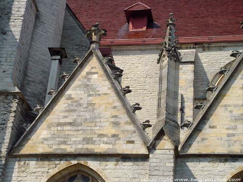 Sint-Hermeskerk en crypte RONSE / BELGI 