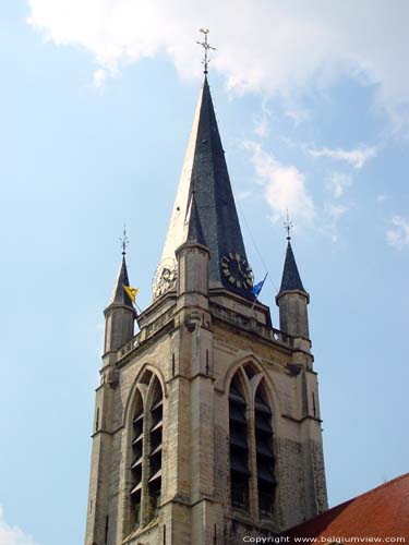 Sint-Hermeskerk en crypte RONSE / BELGI 