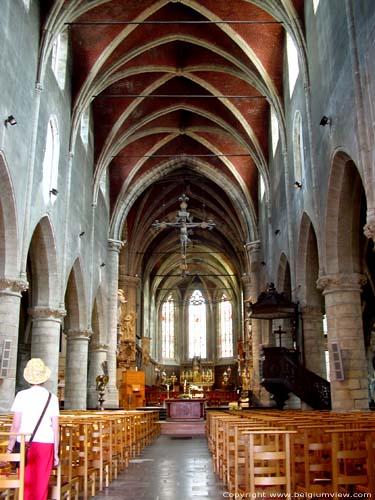 Sint-Hermeskerk en crypte RONSE / BELGI 