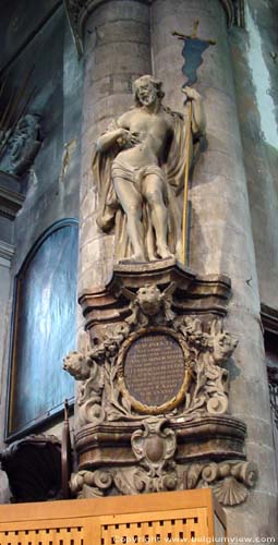 Saint-Hermes church and Crypt RONSE / BELGIUM 