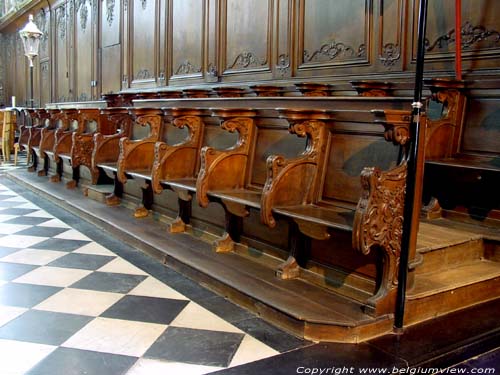 Saint-Hermes church and Crypt RONSE / BELGIUM 