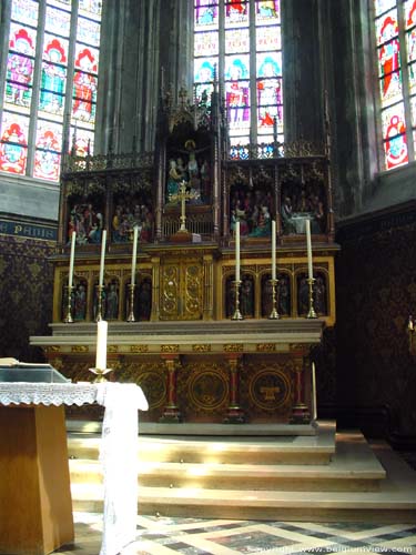 Saint-Hermes church and Crypt RONSE / BELGIUM 