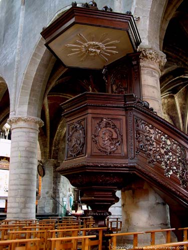 Saint-Hermes church and Crypt RONSE / BELGIUM 