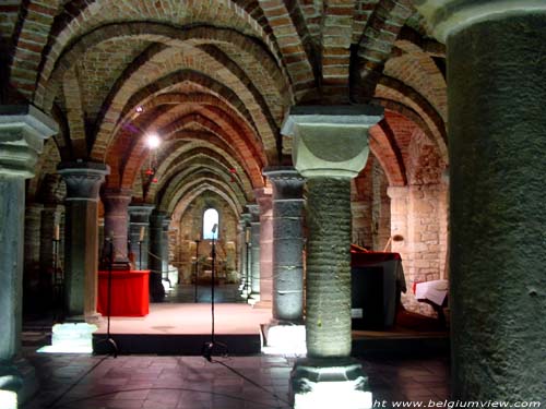 Saint-Hermes church and Crypt RONSE / BELGIUM 