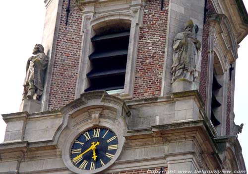 Saint-Bavo's church (in Kanegem) TIELT / BELGIUM 