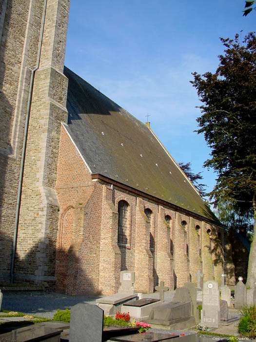 Sint-Kwintenskerk van Oostkerke DAMME / BELGI 