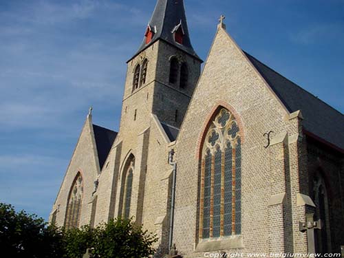 Eglise Saint Nicolas (Koolkerke) BRUGES / BELGIQUE 