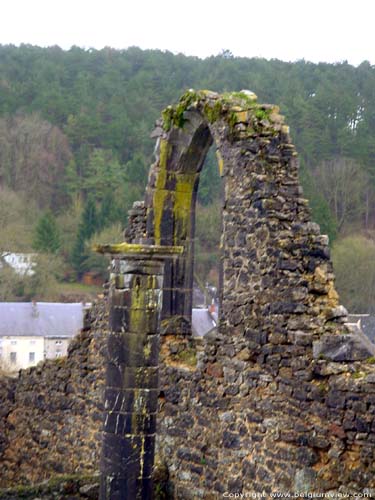 Ruins of Saint-Lambert's church NISMES in VIROINVAL / BELGIUM 