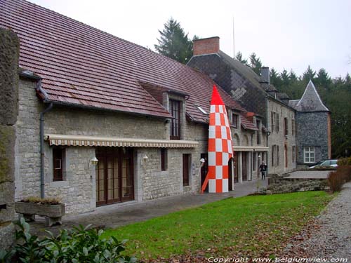 Tromcourt castle FRASNES in COUVIN / BELGIUM 