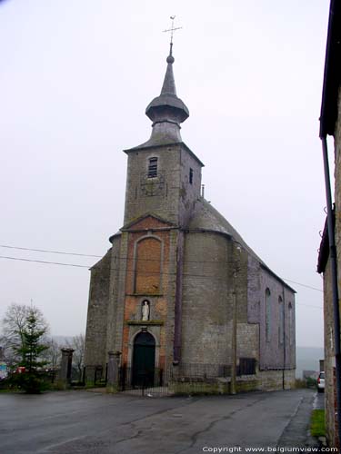 Saint-Lambert's  church AUBLAIN in COUVIN / BELGIUM 