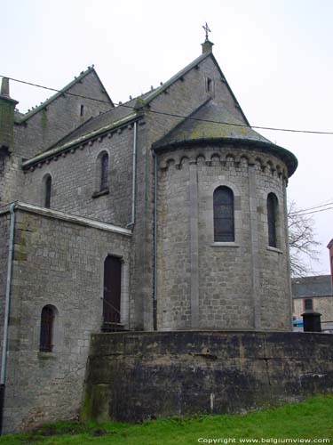 Saint Nicolas' church MERLEMONT in PHILIPPEVILLE / BELGIUM 
