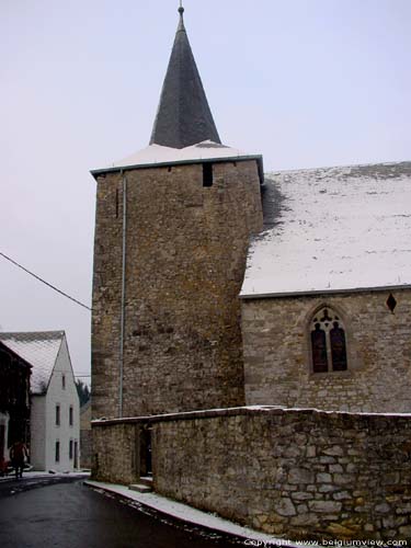 Saint-Colombes' church SOULME in DOISCHE / BELGIUM 