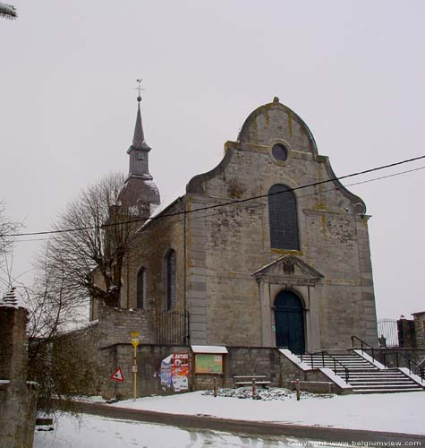 Saint Servatius' church GIMNÉE in DOISCHE / BELGIUM 