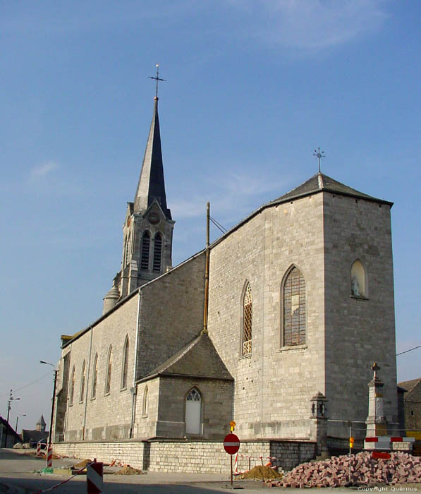 Saint-Martin's church SENZEILLES in CERFONTAINE / BELGIUM 