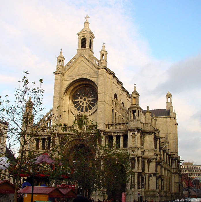 Saint Cathelin's church BRUSSELS-CITY in BRUSSELS / BELGIUM 