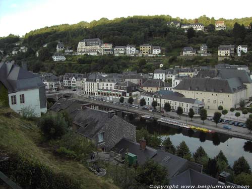 View on the city BOUILLON / BELGIUM 